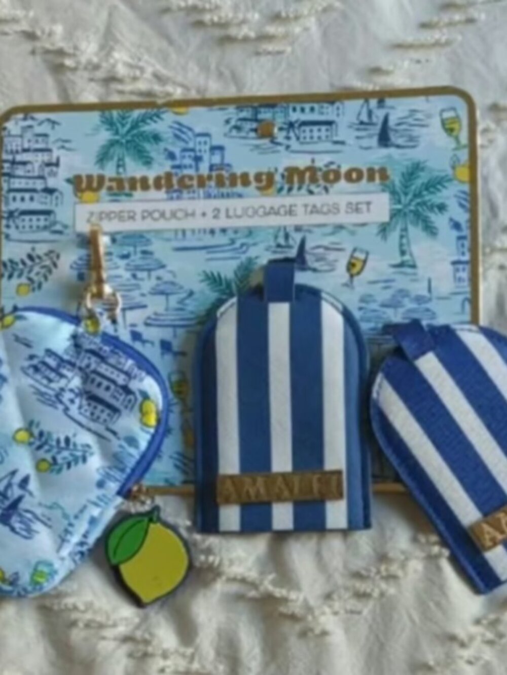 Wandering Moon Amalfi Coast Travel Set